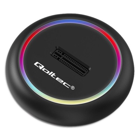 Stacja dokująca dysków SSD M.2 | NVMe | SATA | USB-C | 2TB Qoltec