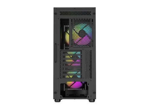 Obudowa Genesis Diaxid 605 ARGB MIDI TOWER USB-C Czarna Natec