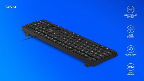 Klawiatura przewodowa KB-01 Savio