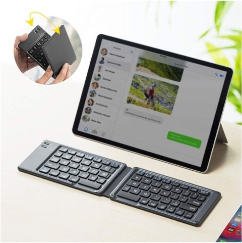 Klawiatura bezprzewodowa BT 3.0 składana Techly