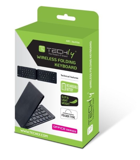Klawiatura bezprzewodowa BT 3.0 składana Techly