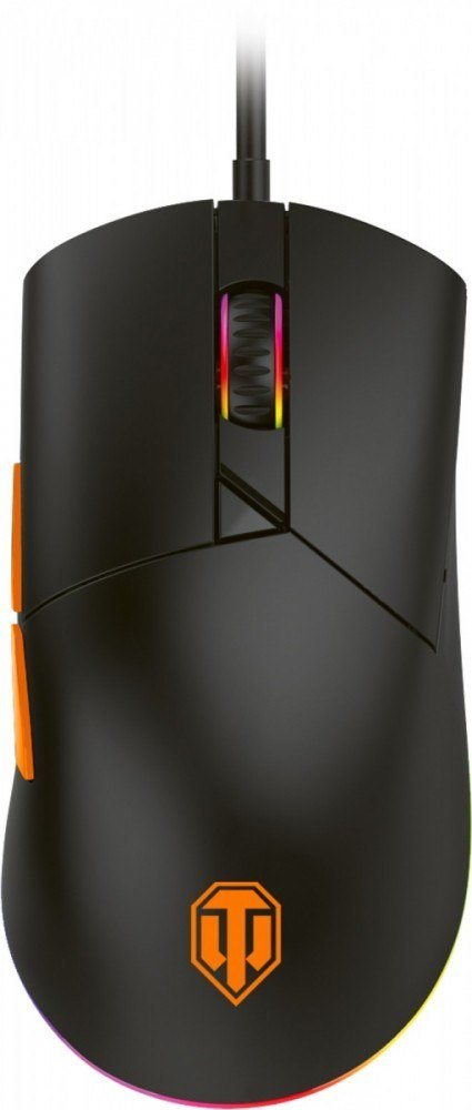 Mysz przewodowa dla graczy INDRUDER WT200 ultralekka - wersja limitowana WORLD OF TANKS YENKEE