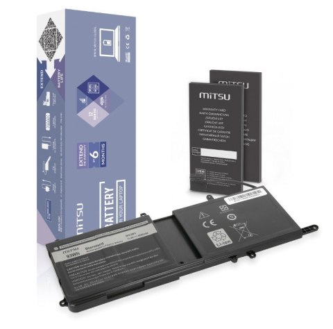 Bateria 9NJM1 do Dell Alienware 15 R3 15 R4 17 R5 8200 mAh (93 Wh) 11.4V Mitsu