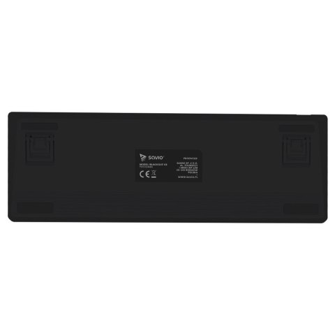 Klawiatura mechaniczna BLACKOUT X2 OUTEMU Red, Hot Swap Savio