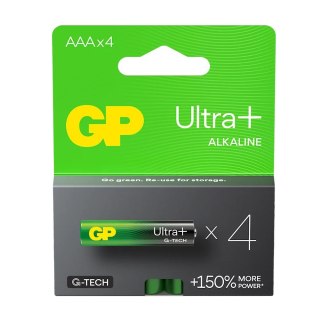 Baterie alkaliczne LR03/AAA GP ULTRA+ 4szt. G-TECH GP Battery