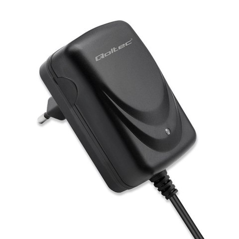 Automatyczna ładowarka do akumulatora AGM GEL STD 6V | 1A | Prostownik z sygnalizatorem LED Qoltec