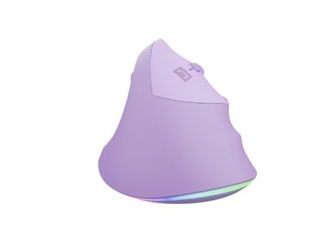 Mysz wertykalna CRAKE 2 PRO 128000DPI optyczna lawendowa Natec