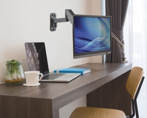 Uchwyt ścienny do TV 17-32cali LED/LCD 9kg obrotowy gazowy Manhattan