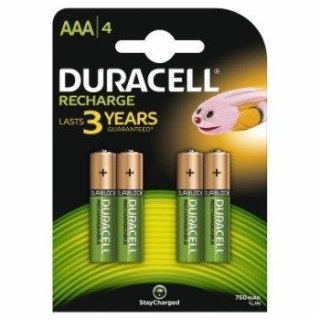 Akumulator AAA/HR3 750mAh 4szt blister Duracell