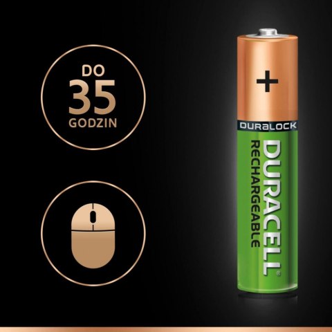 Akumulator AAA/HR3 750mAh 4szt blister Duracell