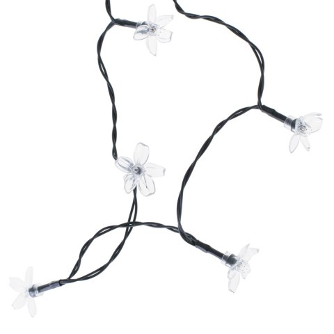 Lampki ogrodowe solarne kwiatki 7m 50LED multikolor Kik Sp. z o. o. Sp. k.