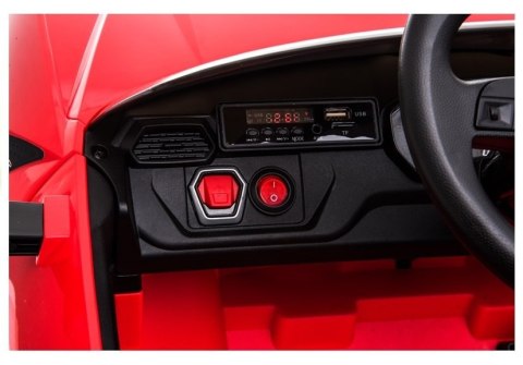 Auto na Akumulator Lamborghini Urus BDM0923 Pilot Światła LED MP3 Czerwony