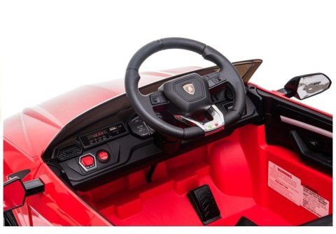 Auto na Akumulator Lamborghini Urus BDM0923 Pilot Światła LED MP3 Czerwony