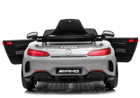 Auto na Akumulator Mercedes GTR Srebrny Lakierowany LEAN CARS