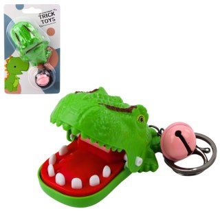 Gra Zręcznościowa Dentysta Dinozaur Brelok Zawieszka 2w1 LEAN TOYS