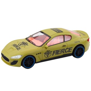 Samochód Sportowy Wyścigowy Napęd Na Tył Piaskowy Khaki LEAN Toys