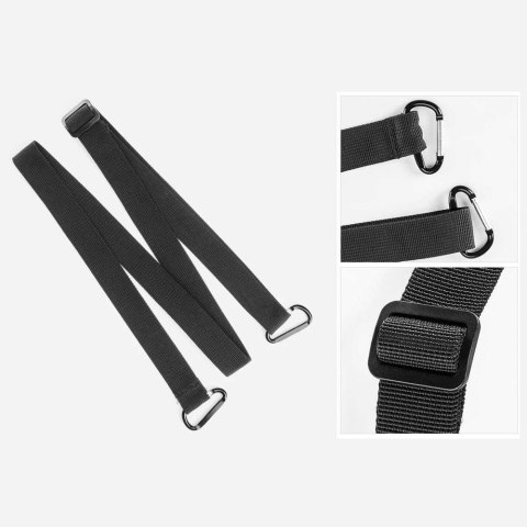 Praktyczna torba rowerowa wodoodporna mocowana na kierownicę czarna ROCKBROS