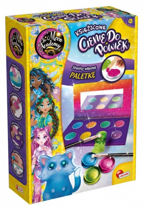 Zestaw Moon Academy - Księżycowe cienie do powiek Lisciani