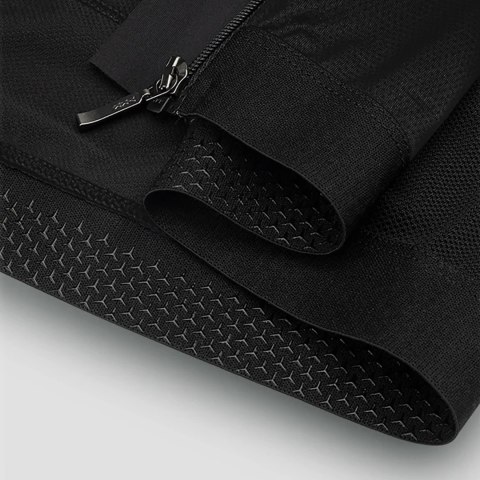 Koszulka rowerowa rozpinana z krótkim rękawem L - czarna ROCKBROS