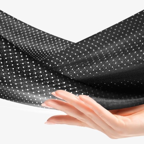 Koszulka rowerowa rozpinana z krótkim rękawem XL - czarna ROCKBROS