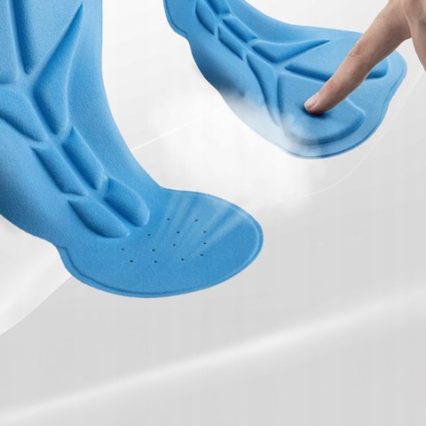 Spodenki rowerowe kolarskie krótkie na szelkach z wkładką L - czarne ROCKBROS