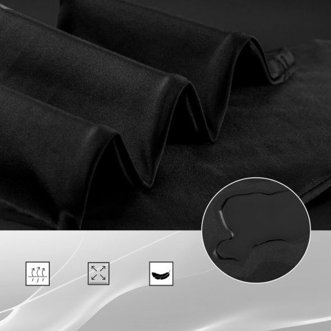 Spodnie rowerowe kolarskie długie oddychające z wkładką XXL - czarne ROCKBROS