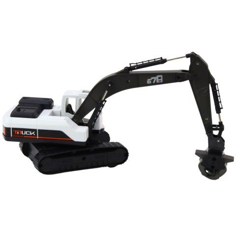 Koparka Gąsienicowa Chwytak Ruchoma Łyżka Obrót 360° LEAN Toys