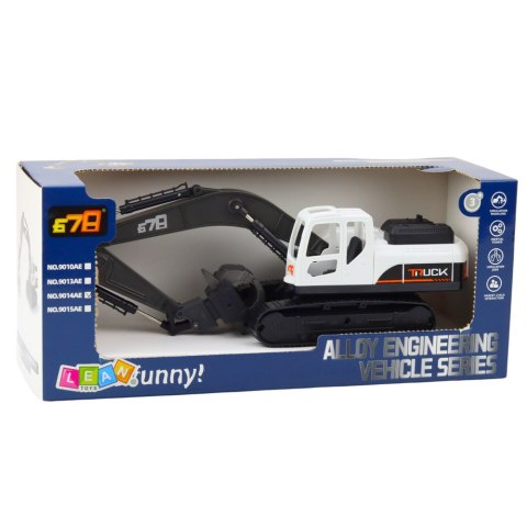 Koparka Gąsienicowa Chwytak Ruchoma Łyżka Obrót 360° LEAN Toys