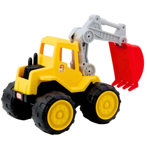 Koparko Ładowarka Ogrodowa Do Piasku Dziecięca Żółta LEAN Toys