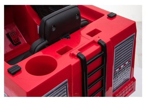 Pojazd Na Akumulator Wóz Strażacki Czerwony SX1818 LEAN CARS