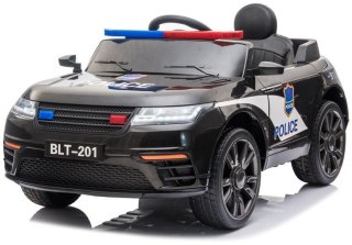 Pojazd na Akumulator BLT-201 Policja Czarny LEAN CARS