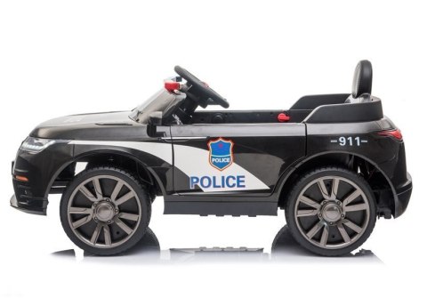Pojazd na Akumulator BLT-201 Policja Czarny LEAN CARS