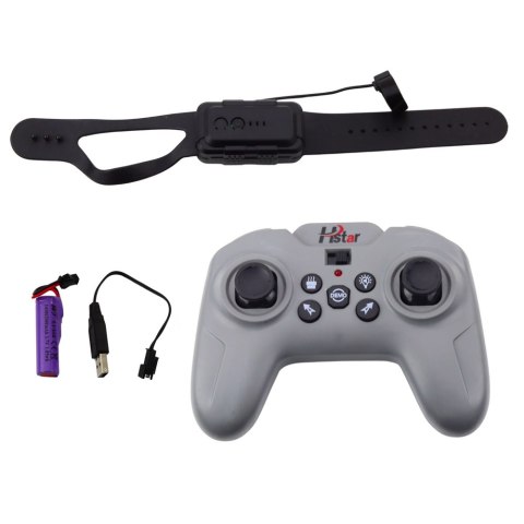 Wyścigówka Auto Sportowe Zdalnie Sterowana RC Efekt Dymu 2.4G Czarna LEAN Toys