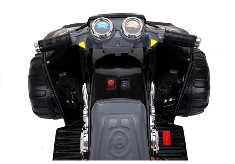 Quad na Akumulator Duże Koła Czarny LEAN CARS