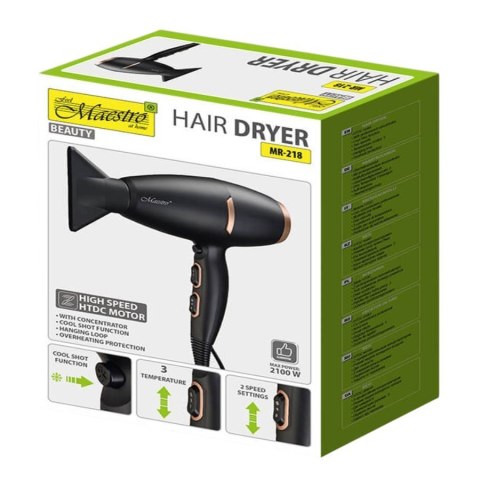 Suszarka do włosów 2100W MR-218 Feel-Maestro