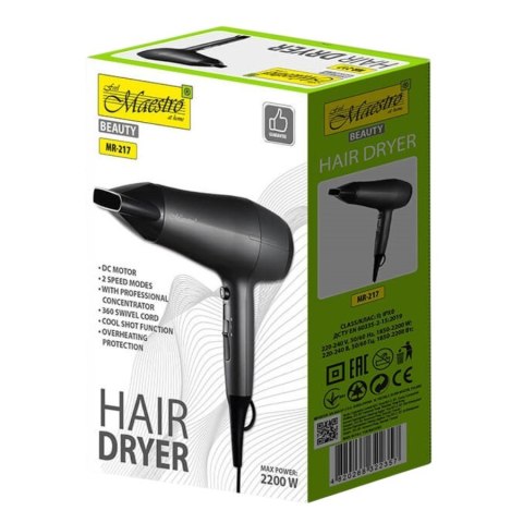 Suszarka do włosów 2200W MR-217 Feel-Maestro