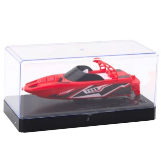 Łódź Motorówka Zdalnie Sterowana RC Biało-Czerwona 15cm LEAN Toys