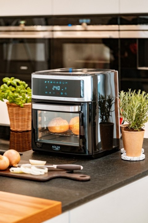 Piekarnik beztłuszczowy 8w1 13l AD 6309 Adler