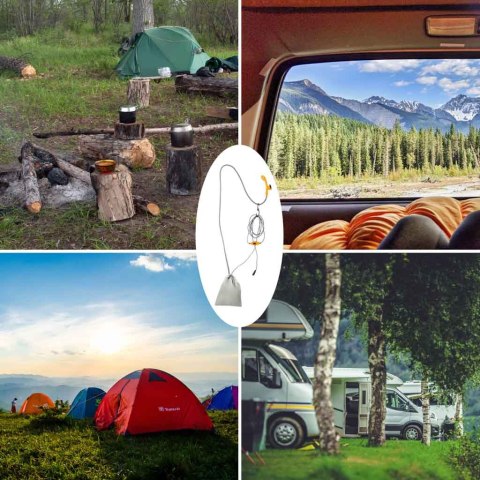 Prysznic turystyczny przenośny natrysk camping myjka 12v Kik Sp. z o. o. Sp. k.