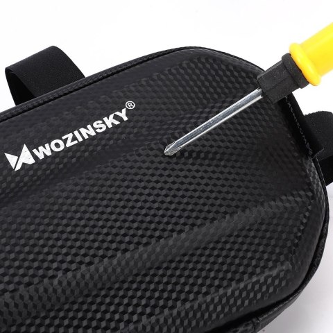 Torba rowerowa na ramę roweru 1.5 l czarny WOZINSKY