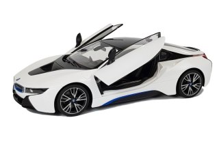 Auto R/C BMW i8 Rastar 1:14 Biały Drzwi Automatyczne Rastar