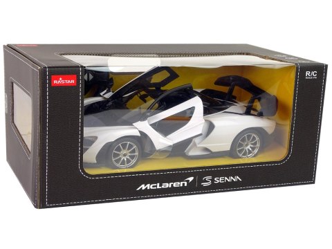Auto R/C McLaren Senna Rastar 1:14 Biały Na Pilota Rastar