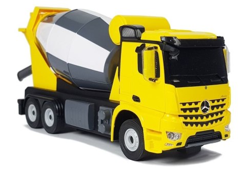 Auto R/C Mercedes-Benz Arocs Rastar 1:14 Żółte na Pilota Rastar
