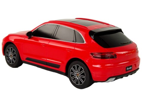 Auto R/C Porsche Macan Turbo 1:24 Rastar Czerwony Rastar