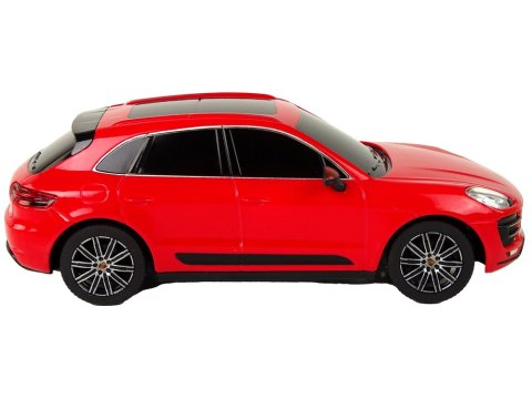 Auto R/C Porsche Macan Turbo 1:24 Rastar Czerwony Rastar