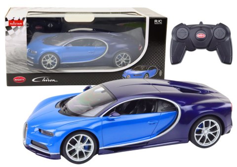 Samochód Zdalnie Sterowany RC 1:14 Bugatti Veyron Chiron Niebieski Rastar