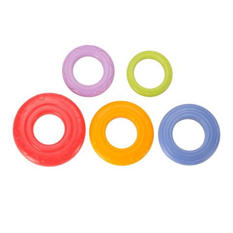 Wańka wstańka zabawka sensoryczna Bibi-inn różowa Kik Sp. z o. o. Sp. k.