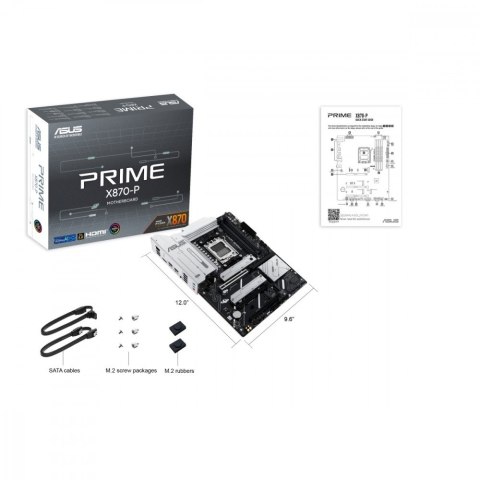 Płyta główna PRIME X870-P AM5 4DDR5 HDMI/USB-C ATX Asus
