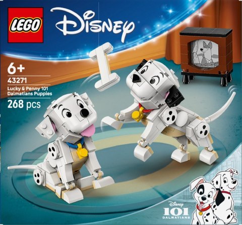 Klocki Disney 43271 101 dalmatyńczyków - Szczeniaczki Szczęściarz i Penny LEGO