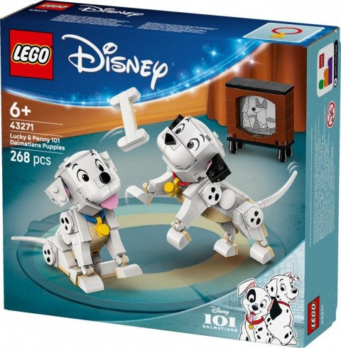 Klocki Disney 43271 101 dalmatyńczyków - Szczeniaczki Szczęściarz i Penny LEGO